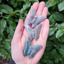 Load image into Gallery viewer, Ocean Jasper Butterfly Carving - 1ct