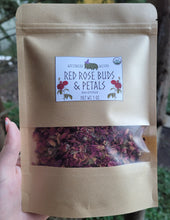 Load image into Gallery viewer, Red Rose Buds & Petals Organic - 1oz
