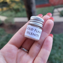 Load image into Gallery viewer, Gold Selenite Flake - 7 grams