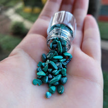 Load image into Gallery viewer, Malachite Chips - 10 gram package