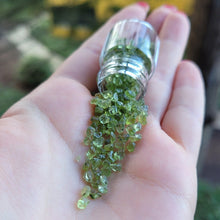 Load image into Gallery viewer, Peridot Chips - 10 grams