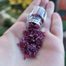 Load image into Gallery viewer, Rhodolite Garnet Chips - 10 grams