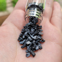 Load image into Gallery viewer, Snowflake Obsidian Chips - 8 grams