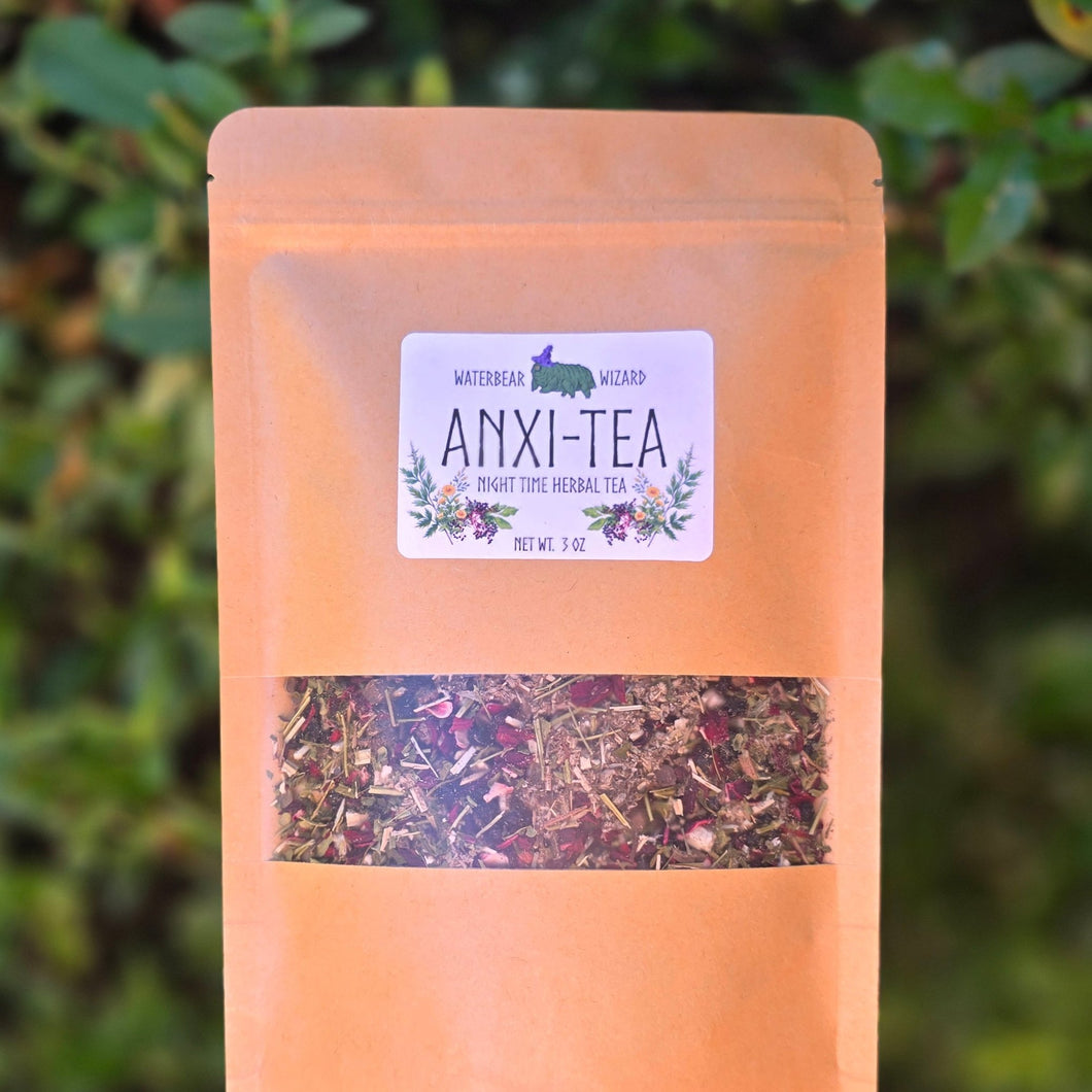 Anxi-Tea (Mugwort) Night Time Tea - Loose Leaf Herbal Tea Mix