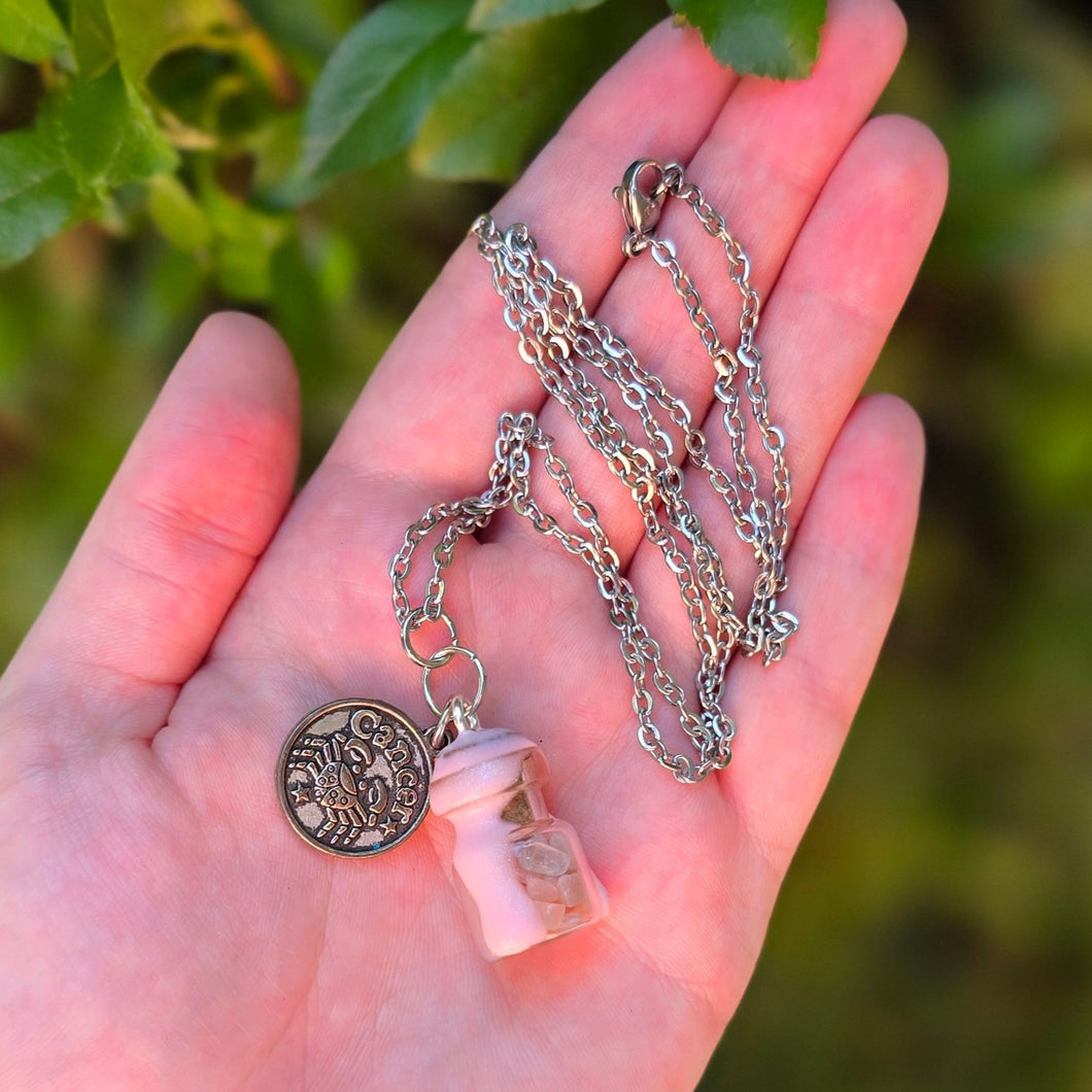 Cancer Zodiac Necklace