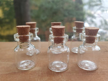 Load image into Gallery viewer, Glass Spell Jar w/ Cork (Set of 6 or 8)
