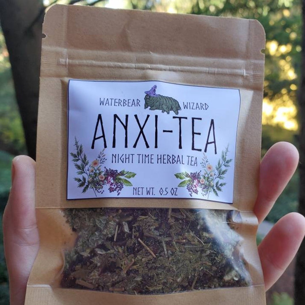 Anxi-Tea (Mugwort) Night Time Tea - Loose Leaf Herbal Tea Mix