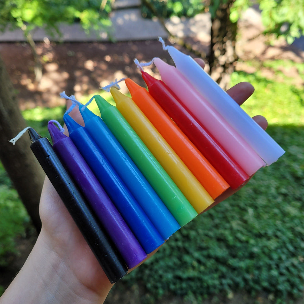 Assorted Color Chime Candles
