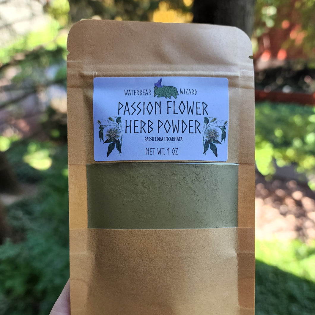 Passion Flower Herb Powder Organic - 1oz