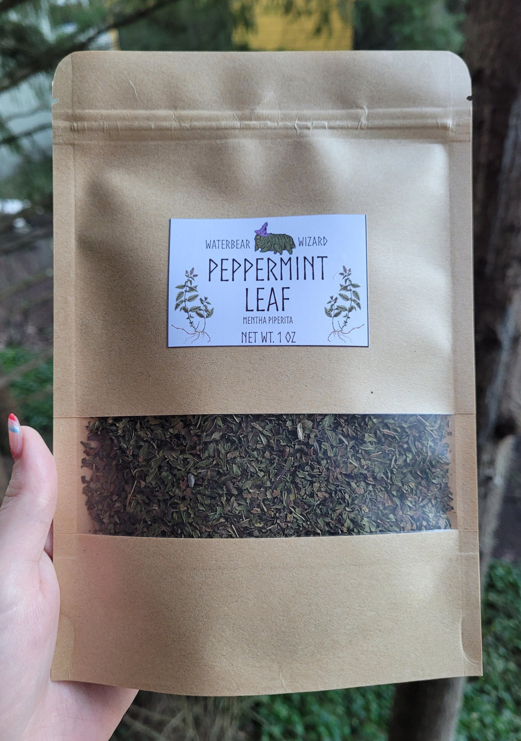 Peppermint Leaf Organic - 1oz