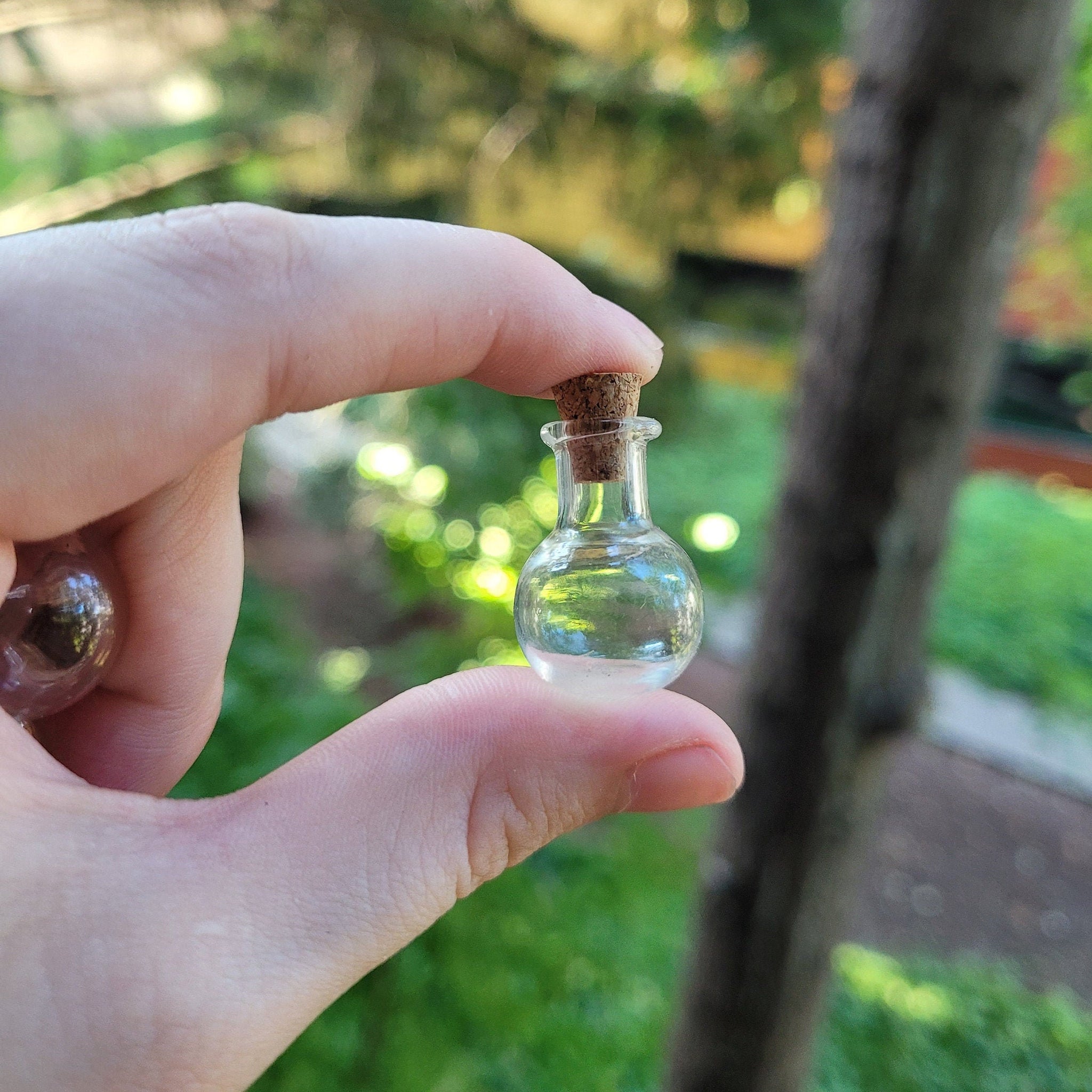 Mini Potion Bottles 6pk - 2ml Glass w/ Cork – Waterbear Wizard