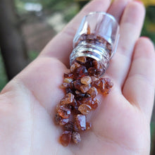 Load image into Gallery viewer, Hessonite Garnet Chips - 10 grams
